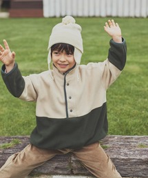 URBAN RESEARCH DOORS（アーバンリサーチドアーズ）の「『洗濯可』フリースバイカラープルオーバー(KIDS)（その他トップス・キッズ）」