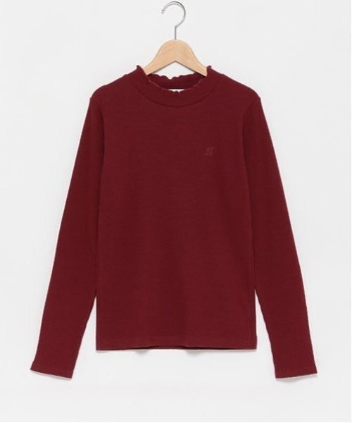 LOVETOXIC（ラブトキシック）の「【GOODPRICE/吸湿発熱】テレコインナー（Tシャツ/カットソー・キッズ・エンジ/ピンク/ブラック/マルチ/オフホワイト・S/M/L）」の20枚目の写真