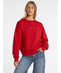 GUESS JEANS | GUESS JEANS OVERSIZED Contrast Piping Logo Sweatshirt スウェット(スウェット)