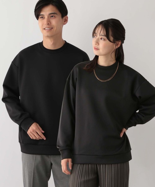 GLOBAL WORK Smile Seed Store（グローバルワーク スマイルシードストア）の「上品スウェットクルー/129705（スウェット・メンズ・チャコール/ベージュ/アイボリー/ブラック/ブルー系その他/スカイブルー・SMALL/MEDIUM/LARGE/X-LARGE）」の3枚目の写真