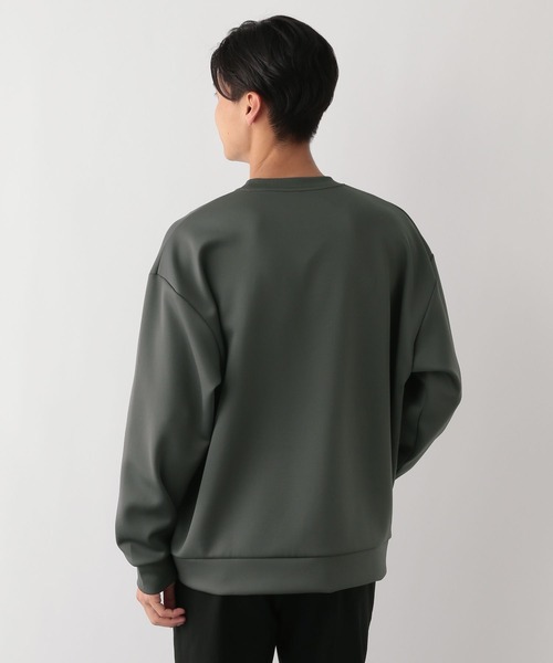 GLOBAL WORK Smile Seed Store（グローバルワーク スマイルシードストア）の「上品スウェットクルー/129705（スウェット・メンズ・チャコール/ベージュ/アイボリー/ブラック/ブルー系その他/スカイブルー・SMALL/MEDIUM/LARGE/X-LARGE）」の8枚目の写真