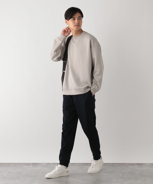 GLOBAL WORK Smile Seed Store（グローバルワーク スマイルシードストア）の「上品スウェットクルー/129705（スウェット・メンズ・チャコール/ベージュ/アイボリー/ブラック/ブルー系その他/スカイブルー・SMALL/MEDIUM/LARGE/X-LARGE）」の15枚目の写真