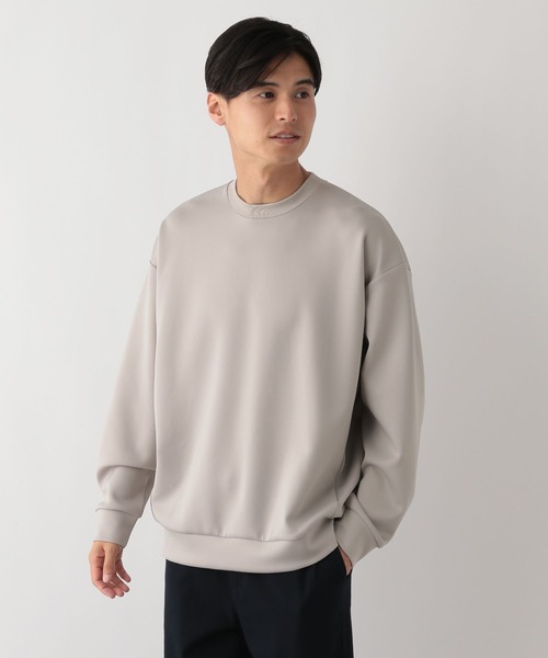 GLOBAL WORK Smile Seed Store（グローバルワーク スマイルシードストア）の「上品スウェットクルー/129705（スウェット・メンズ・チャコール/ベージュ/アイボリー/ブラック/ブルー系その他/スカイブルー・SMALL/MEDIUM/LARGE/X-LARGE）」の17枚目の写真