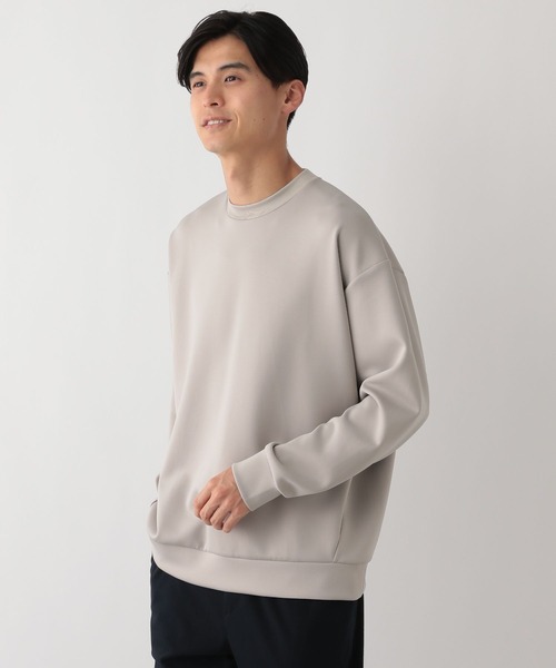 GLOBAL WORK Smile Seed Store（グローバルワーク スマイルシードストア）の「上品スウェットクルー/129705（スウェット・メンズ・チャコール/ベージュ/アイボリー/ブラック/ブルー系その他/スカイブルー・SMALL/MEDIUM/LARGE/X-LARGE）」の18枚目の写真