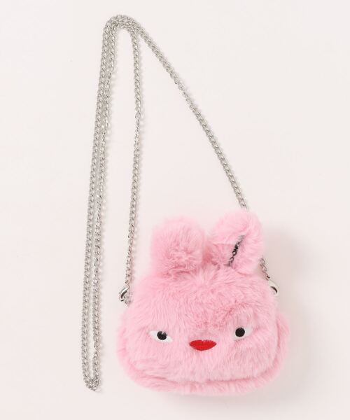 SAMO ONDOH/セイモオンド】 Tokiyom mini pouch eco fur（ポーチ