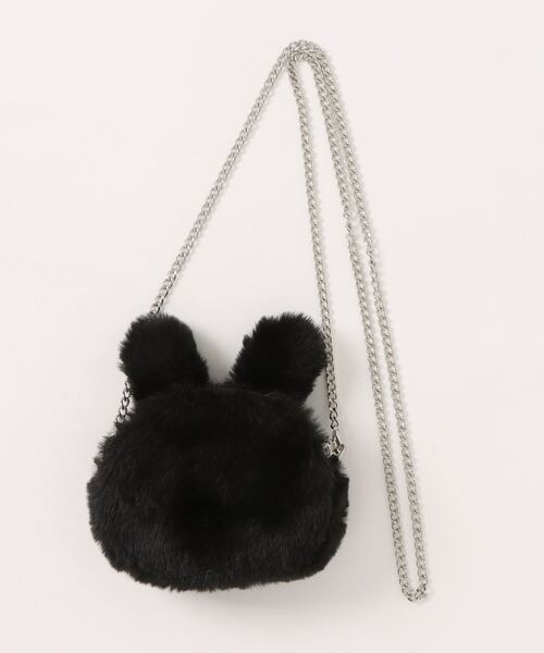 SAMO ONDOH/セイモオンド】 Tokiyom mini pouch eco fur（ポーチ
