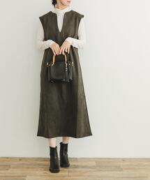 ITEMS URBANRESEARCH | フェイクスエードジャンスカ(ワンピース)
