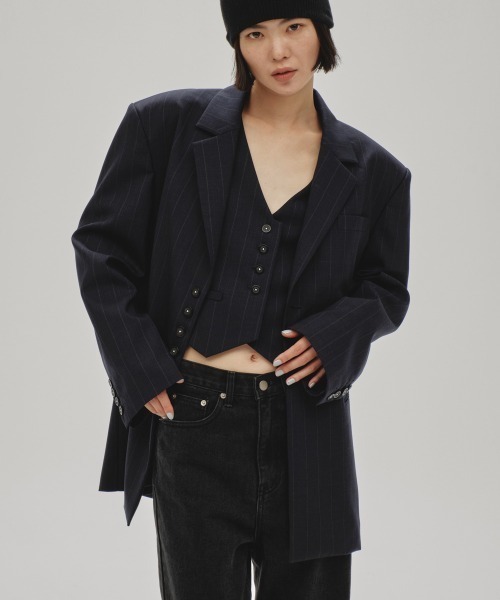 多様な セール】Stripe Vest（ベスト）｜TODAYFUL（トゥデイ Compact トップス