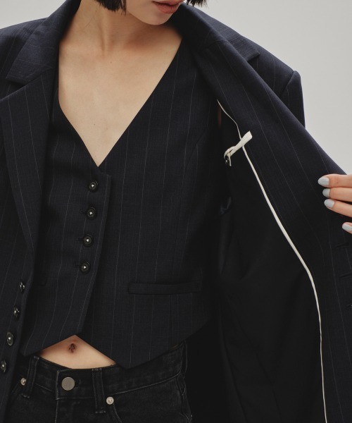 ma.さん専用　TODAYFUL ベスト セール】Stripe Compact Vest（ベスト）｜TODAYFUL（トゥデイ