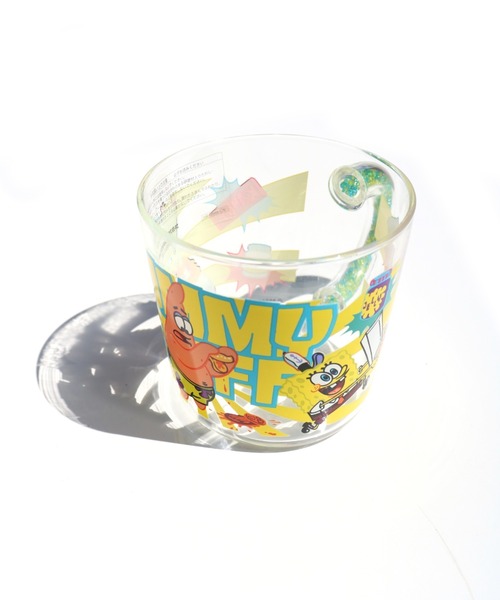 SiNCERE(シンシア)の「〈SPONGEBOB/スポンジボブ〉GLASS MUG/グラスマグ(グラス/マグカップ/タンブラー・レディース・ピンク/イエロー・ONE SIZE)」の13枚目の写真