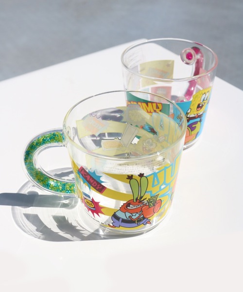 SiNCERE(シンシア)の「〈SPONGEBOB/スポンジボブ〉GLASS MUG/グラスマグ(グラス/マグカップ/タンブラー・レディース・ピンク/イエロー・ONE SIZE)」の16枚目の写真