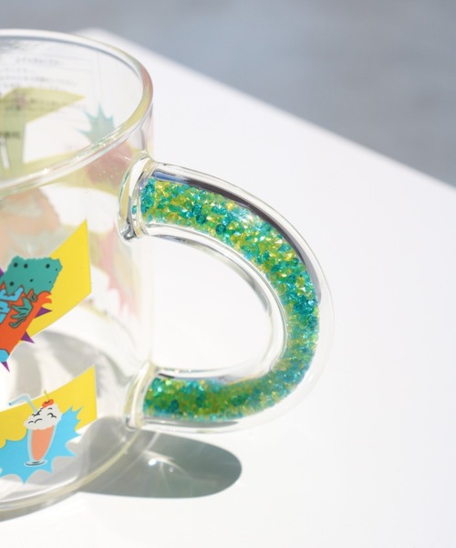 SiNCERE(シンシア)の「〈SPONGEBOB/スポンジボブ〉GLASS MUG/グラスマグ(グラス/マグカップ/タンブラー・レディース・ピンク/イエロー・ONE SIZE)」の14枚目の写真