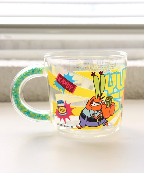 SiNCERE(シンシア)の「〈SPONGEBOB/スポンジボブ〉GLASS MUG/グラスマグ(グラス/マグカップ/タンブラー・レディース・ピンク/イエロー・ONE SIZE)」の8枚目の写真