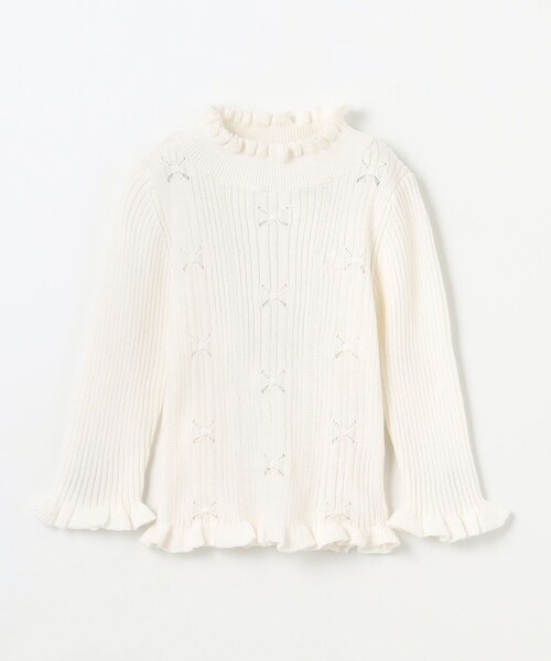 【90-100㎝】リブニット（ニット/セーター）｜組曲（クミキョク）