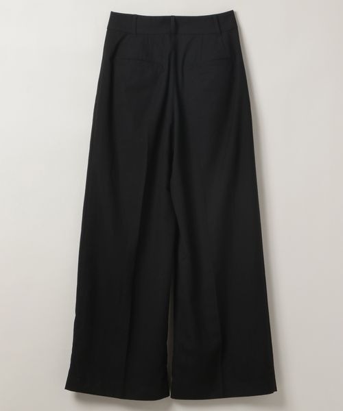 JEANASIS(ジーナシス)の「4タックハイウエストワイドパンツ/210123(スラックス・レディース・ブラック/グレー系その他/ブルー系その他・SMALL/MEDIUM)」の10枚目の写真