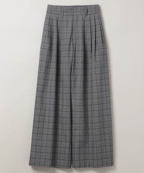 JEANASIS(ジーナシス)の「4タックハイウエストワイドパンツ/210123(スラックス・レディース・ブラック/グレー系その他/ブルー系その他・SMALL/MEDIUM)」の21枚目の写真