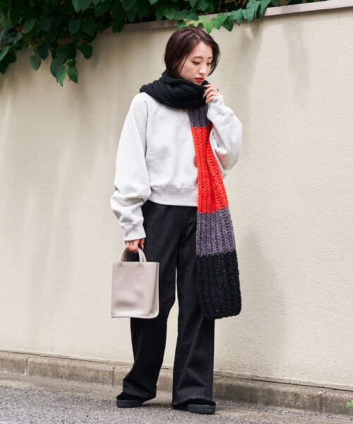 セール】HAND KNIT LONG MUFFLER（マフラー）｜FREAK'S STORE