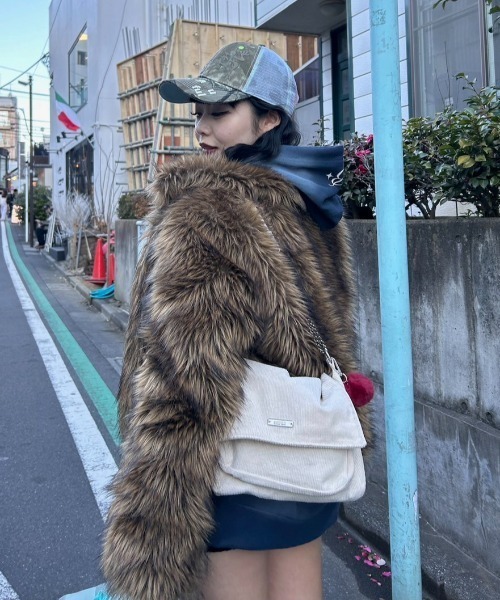 セール】AINA - 2WAYコーデュロイバッグ GOSSIP CLUB made in