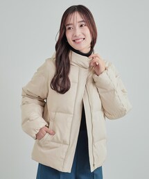 DRESKIP | 【洗える/撥水】10の欲張りを満たす ボリューム襟ダウンジャケット(ダウンジャケット/コート)