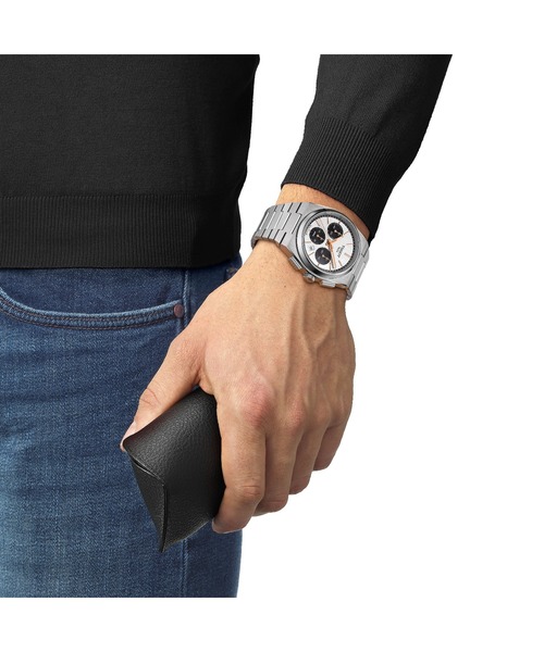[ティソ] TISSOT PRX ピーアールエックス オートマティック クロノグラフ（アナログ腕時計）｜TISSOT（ティソ）