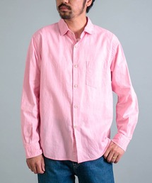 OMNIGOD（オムニゴッド）の「[OMNIGOD mens / オムニゴッド] 撚り杢シャンブレー スプレッドカラーシャツ（シャツ/ブラウス）」