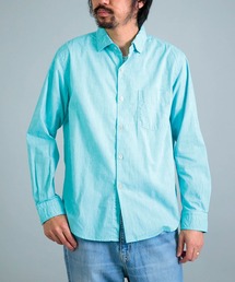 OMNIGOD | [OMNIGOD mens / オムニゴッド] 撚り杢シャンブレー スプレッドカラーシャツ(シャツ/ブラウス)