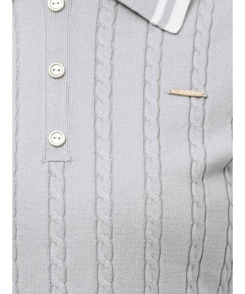 ニット セーター MINI CABLE LINE KNIT/ミニケーブルラインニット「セットアップ着用可」 レディース MINI CABLE LINE KNIT/ミニケーブルラインニット【セットアップ