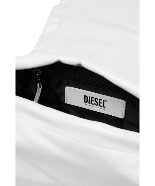 おしゃれ♪ロゴ♪【DIESEL】 ディーゼル Scrunch-D Shoulder M SCRUNCH-D SHOULDER M ショルダーバッグ｜ブラック｜ウィメンズ