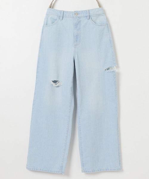 Honeys(ハニーズ)の「ダメージデニムパンツ(デニムパンツ・レディース・ブルー系その他2/ブルー系その他/グレー/ブルー系その他3/ブラック系その他・SS/S/M/LL/L)」の20枚目の写真