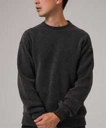 EDIFICE | 《追加》シェニール ヤーン クルーネックニット(ニット/セーター)