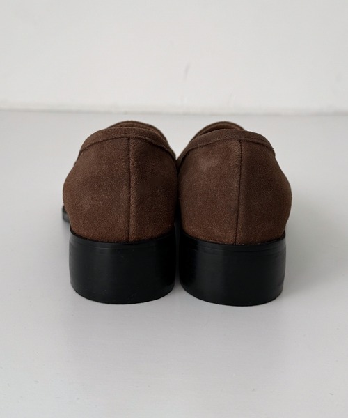 CANAL JEAN（キャナルジーン）の「El mar　スエードコインローファー（ローファー・レディース・ブラウン/ダークブラウン・23.5/24/24.5/23/25）」の7枚目の写真