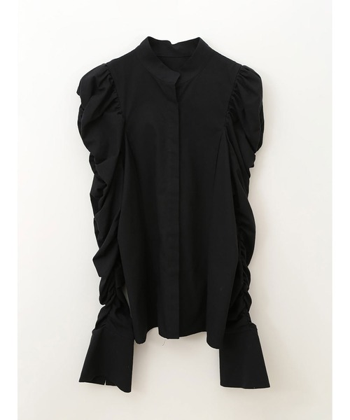HER.（ハー）の「ギャザースリーブブラウス（シャツ/ブラウス）」 - WEAR