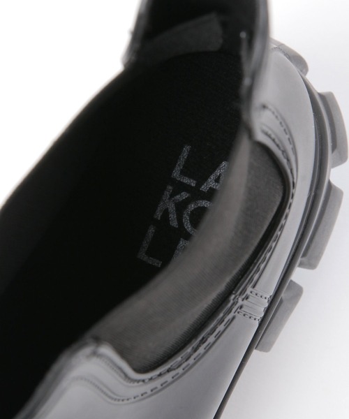 LAKOLE（ラコレ）の「タンクソールレインブーツ / 286544（レインシューズ・レディース・ブラック・X-LARGE/LARGE/MEDIUM）」の9枚目の写真