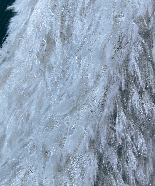 marun（マルン）の「【販売終了】＜大きいサイズ＞フリンジドッキングデザイントップス marun（Tシャツ/カットソー・レディース・ピンク/オフホワイト/ブラック・5L/4L/3L/LL/L）」の22枚目の写真