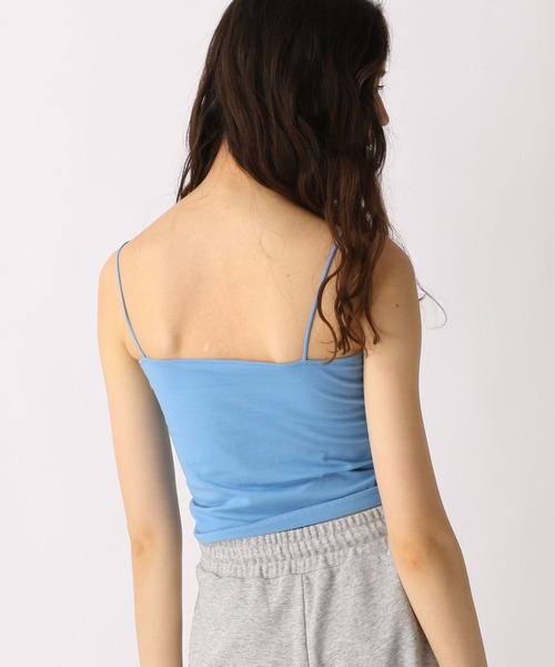 FOREVER 21（フォーエバー トゥエンティーワン）の「【2025SS】カップ付きベーシックキャミ（キャミソール・レディース・オフホワイト/ブルー/ブラック/ブラウン・SMALL/MEDIUM/LARGE）」の8枚目の写真