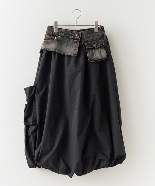 ROOPTOKYO(ループトウキョウ)の「Denim Layerd Cargo Skirt / デニムレイヤード カーゴスカート 秋物 秋服 2026年秋冬(スカート・レディース・ブラック/ベージュ/ブルー系その他/ブルー・FREE)」の16枚目の写真