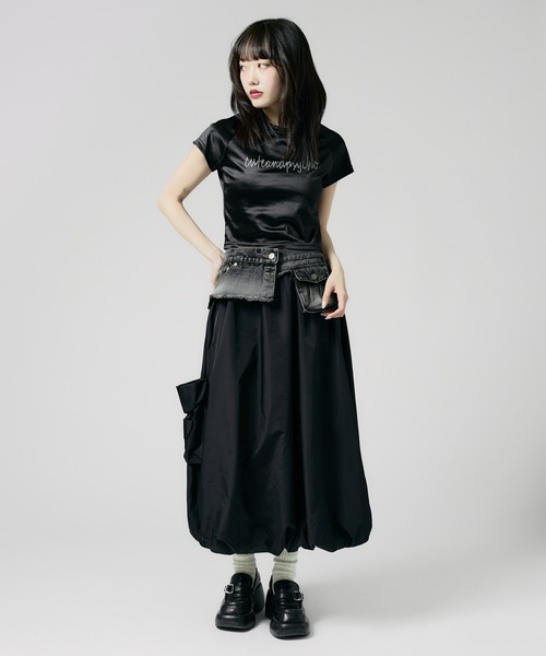 ROOPTOKYO(ループトウキョウ)の「Denim Layerd Cargo Skirt / デニムレイヤード カーゴスカート 秋物 秋服 2026年秋冬(スカート・レディース・ブラック/ベージュ/ブルー系その他/ブルー・FREE)」の20枚目の写真