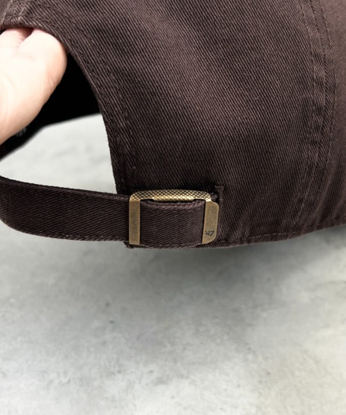 '47（フォーティーセブン）の「【日本未発売】 ’47(フォーティーセブン)/MLB Clean Up Core Styles/ビッグロゴ刺繍 ベースボール クリーンナップ キャップ 帽子（キャップ・レディース・ブラック/ブラウン/マルーン/チャコールグレー・FREE）」の14枚目の写真