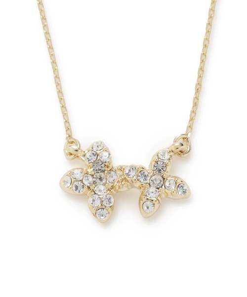 CELFORD(セルフォード)の「フラワービジューPetitネックレス(ネックレス・レディース・ゴールド/シルバー・FREE)」の2枚目の写真