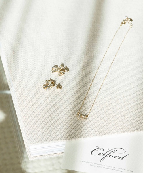 CELFORD(セルフォード)の「フラワービジューPetitネックレス(ネックレス・レディース・ゴールド/シルバー・FREE)」の8枚目の写真