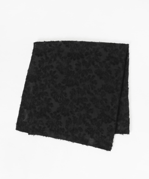 URBAN RESEARCH（アーバンリサーチ）の「カットジャガードスカーフ（バンダナ/スカーフ・レディース・ブラック/オフホワイト・FREE）」の22枚目の写真