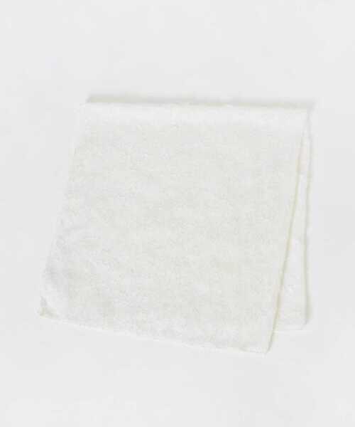 URBAN RESEARCH（アーバンリサーチ）の「カットジャガードスカーフ（バンダナ/スカーフ・レディース・ブラック/オフホワイト・FREE）」の15枚目の写真