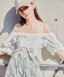 SNIDEL | クロップドバリエブラウス(シャツ/ブラウス)