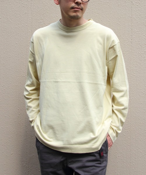 RYE TENDER(ライテンダー)の「RYE TNEDER/ライテンダー マーサーティー MERCER LONG SLEEVE TEE(Tシャツ/カットソー・メンズ・ブラック/ホワイト/イエロー・2/0/1)」の1枚目の写真