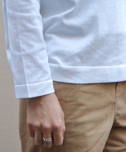 RYE TENDER(ライテンダー)の「RYE TNEDER/ライテンダー マーサーティー MERCER LONG SLEEVE TEE(Tシャツ/カットソー・メンズ・ブラック/ホワイト/イエロー・2/0/1)」の9枚目の写真