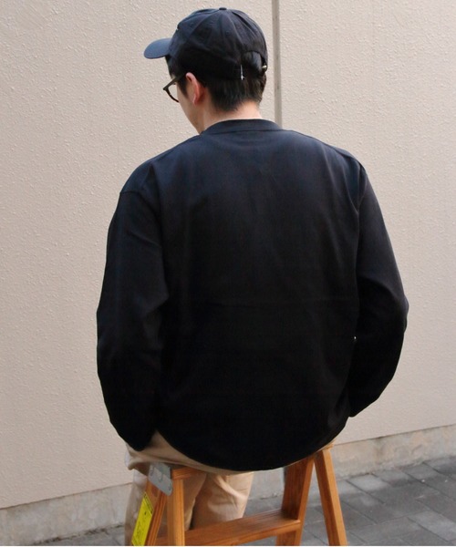 RYE TENDER(ライテンダー)の「RYE TNEDER/ライテンダー マーサーティー MERCER LONG SLEEVE TEE(Tシャツ/カットソー・メンズ・ブラック/ホワイト/イエロー・2/0/1)」の14枚目の写真