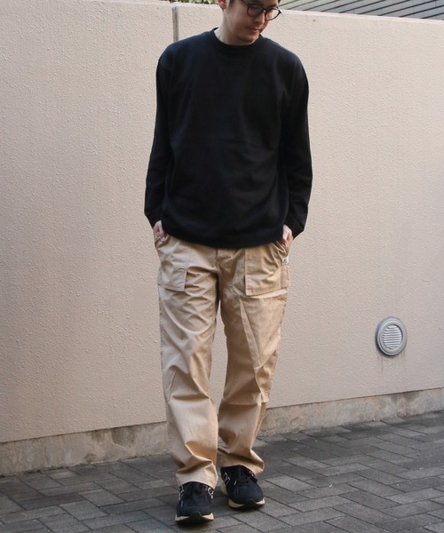 RYE TENDER(ライテンダー)の「RYE TNEDER/ライテンダー マーサーティー MERCER LONG SLEEVE TEE(Tシャツ/カットソー・メンズ・ブラック/ホワイト/イエロー・2/0/1)」の15枚目の写真
