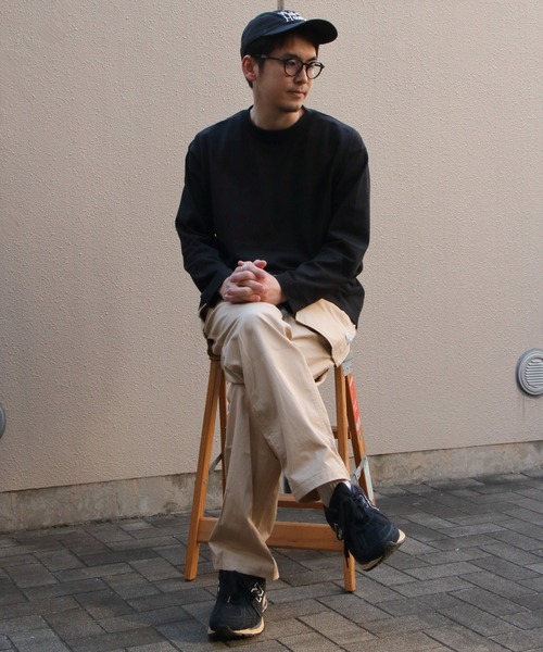RYE TENDER(ライテンダー)の「RYE TNEDER/ライテンダー マーサーティー MERCER LONG SLEEVE TEE(Tシャツ/カットソー・メンズ・ブラック/ホワイト/イエロー・2/0/1)」の16枚目の写真