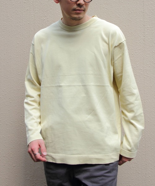 RYE TENDER(ライテンダー)の「RYE TNEDER/ライテンダー マーサーティー MERCER LONG SLEEVE TEE(Tシャツ/カットソー・メンズ・ブラック/ホワイト/イエロー・2/0/1)」の22枚目の写真