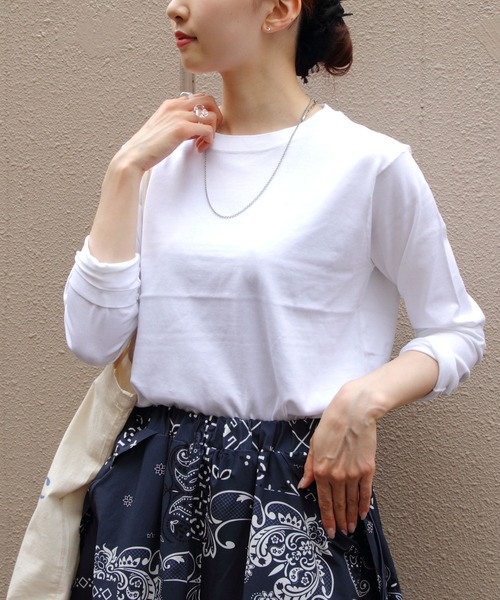 RYE TENDER(ライテンダー)の「RYE TNEDER/ライテンダー マーサーティー MERCER LONG SLEEVE TEE(Tシャツ/カットソー・メンズ・ブラック/ホワイト/イエロー・2/0/1)」の17枚目の写真